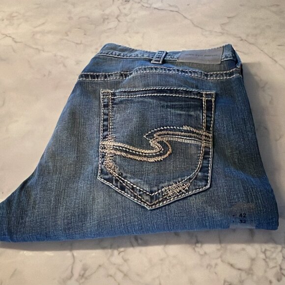 Mens Silver Jeans Brand New Size 42 x 32 - Picture 12 of 14